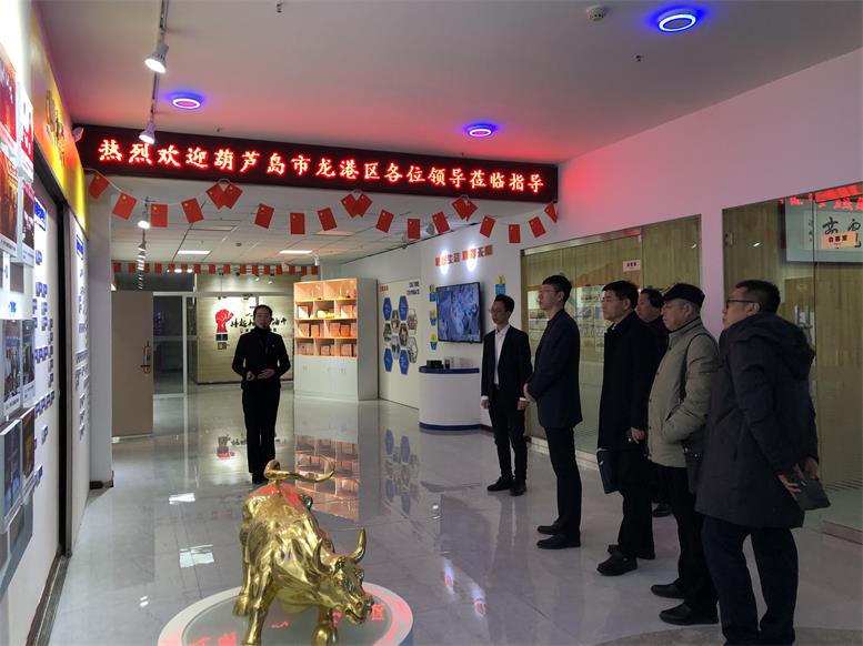遼寧省葫蘆島市龍崗區(qū)常務(wù)副區(qū)長付國一行蒞臨遼聯(lián)集團(tuán)考察財(cái)源大數(shù)據(jù)項(xiàng)目